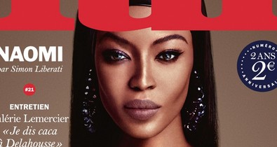 Naomi Campbell 45 évesen vállalta be a pucérkodást