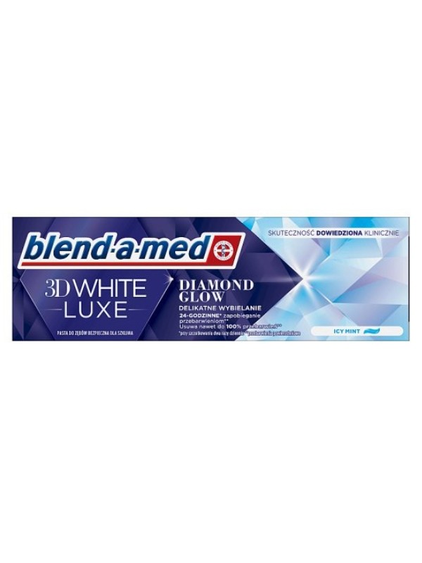 3DWhite Luxe Diamond Glow fogkrém BLEND-A-MED 1749 Ft/75 ml (23,32 Ft/1 ml) a Tesco áruházakban és online, GLAMOUR kuponnal, 30% kedvezménnyel 1224,3 Ft