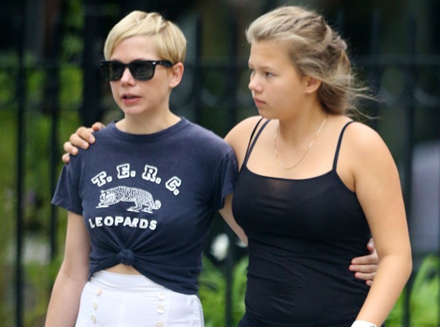 Michelle Williams és kislánya
