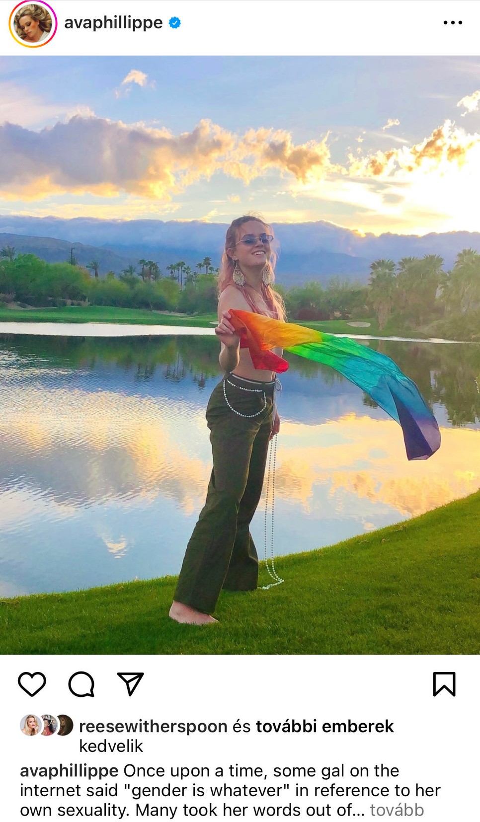 Ava Philippe egytől egyig olyan, mint édesanyja a húszas éveiben