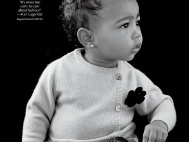 North West a legfiatalabb Chanel-lány