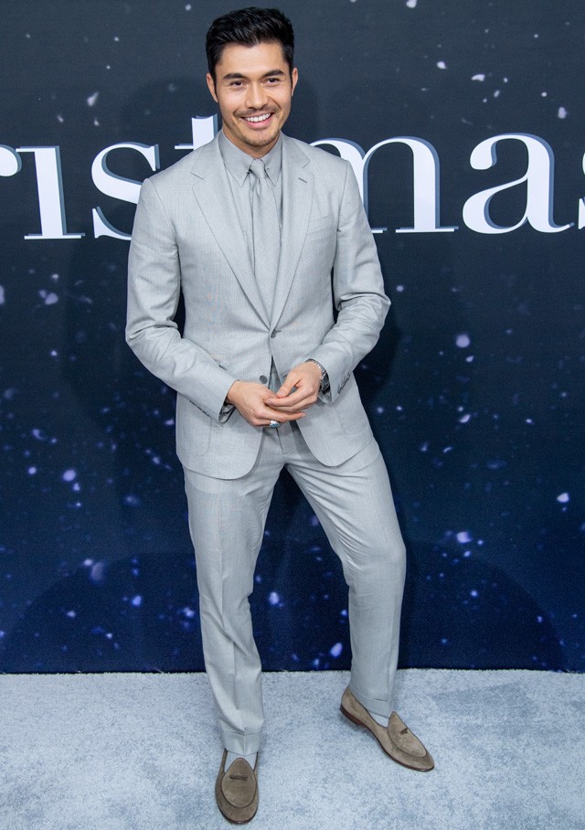 Henry Golding a Múlt karácsony premierjén