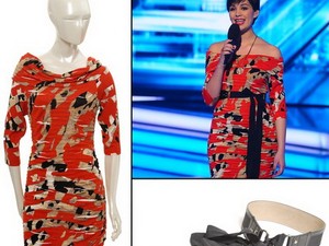 Ördög Nóra mintával takarja gömbölyödő pocakját