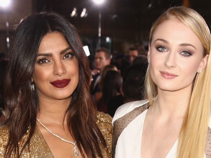 Priyanka Chopra és Sophie Turner összeöltözött duplarandijukra