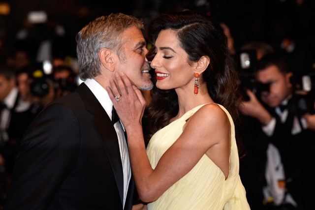 George Clooney Amal Clooney ikrek
