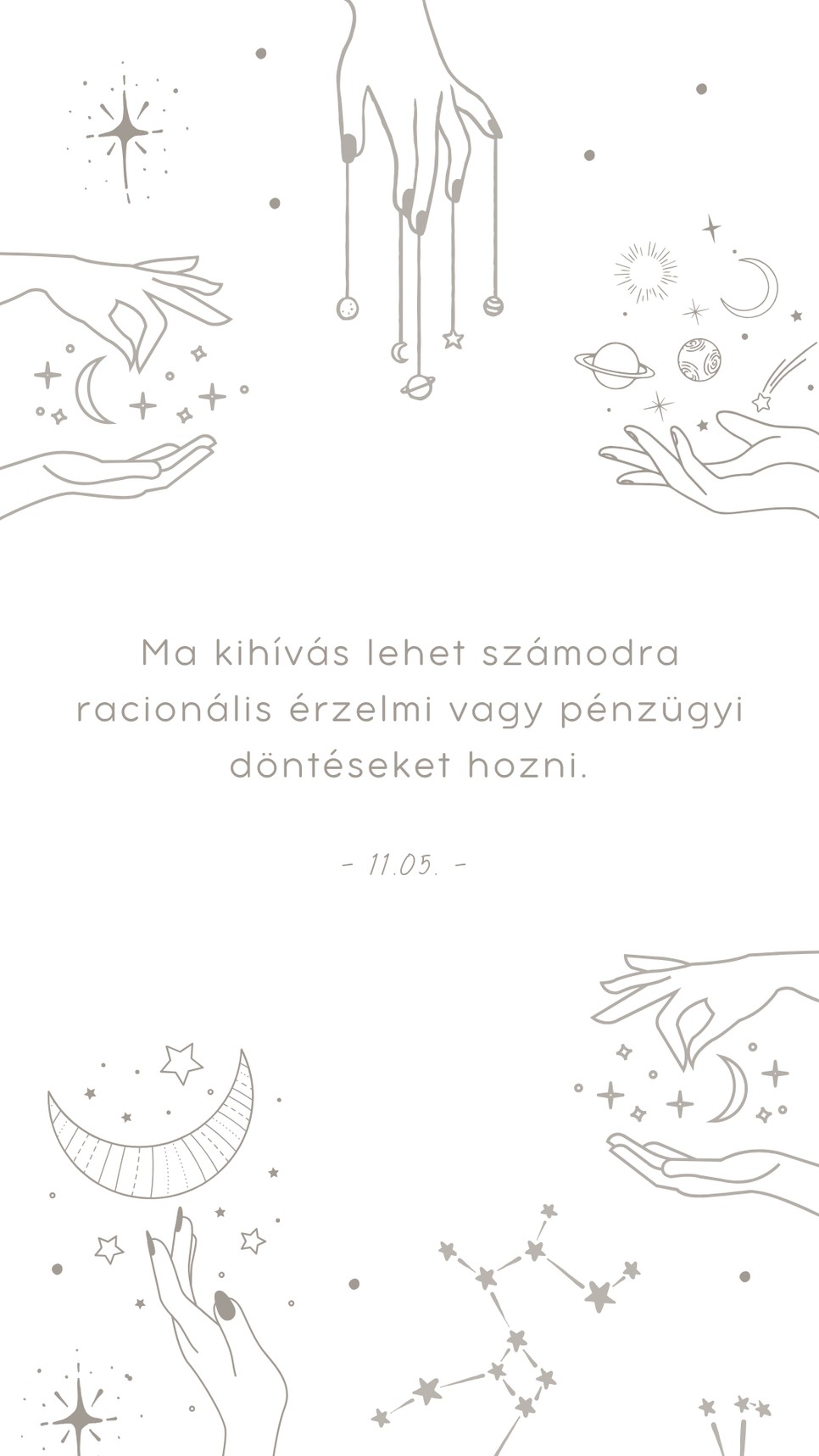 Egy kis emlékeztető a napi horoszkóp szerint