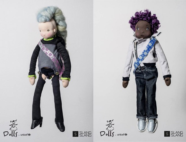 Divatbabákkal segíti az UNICEF a veszélyben levő gyermekeket