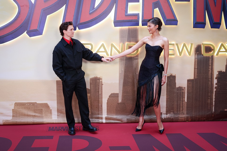 Zendaya és Tom Holland az új Pókember film első promóciós állomásán