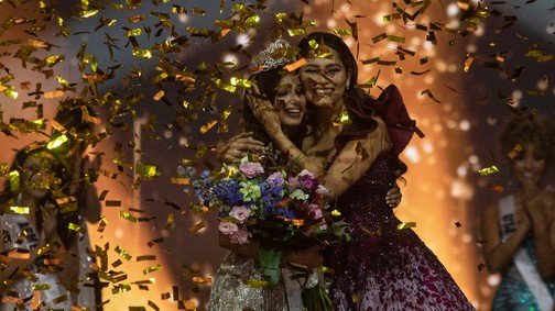 Ő a világ legszebb nője: Harnaaz Sandhu nyerte a Miss Universe versenyt