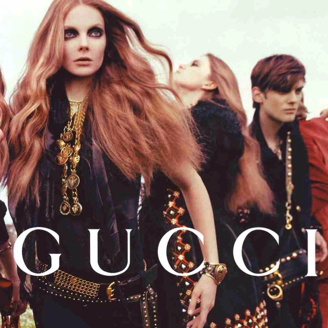 Mihalik Enikő első nagy divatkampánya a Gucci 2008-as reklámja volt.