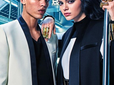 Az összes fotó a Balmain x H&M kampányból