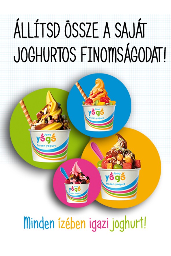 Állítsd össze a saját joghurtos finomságodat!