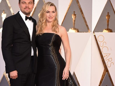 Kate Winslet és Leonardo DiCaprio együtt érkeztek az Oscar gála vörös szőnyegére
