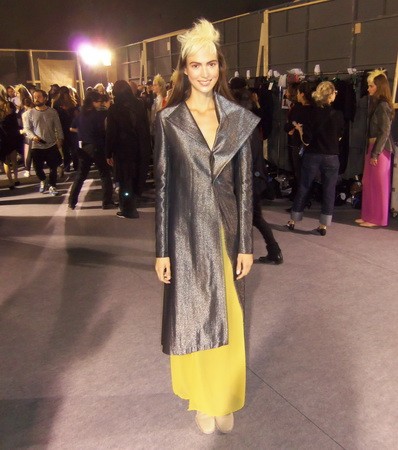 Yohji Yamamoto backstage