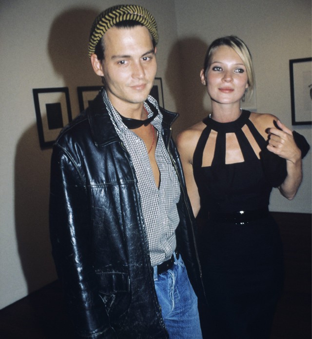Kate Moss és Johnny Depp