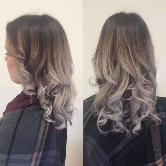 szürke ombre, ombre szürke, ombre, haj, hajtrend, hajszín, instagram