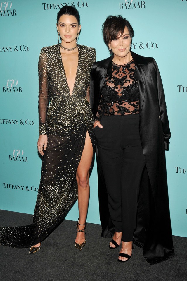 Kendall Jenner Kris Jenner Harper`s Bazaar