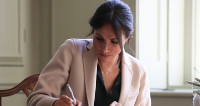 Meghan Markle kézírása egyszerűen GYÖNYÖRŰ