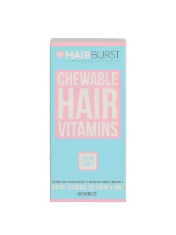 Hajvitamin HAIRBURST 10 999 Ft/60 db a Rossmann üzleteiben és online, GLAMOUR kuponnal, 25% kedvezménnyel 8249 Ft 