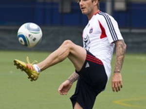 A nap képe: Beckham góllövő cipőjének titka