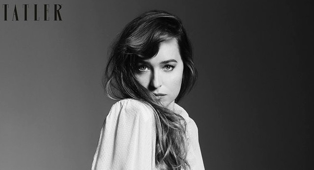 Dakota Johnson a Tatler magazinban