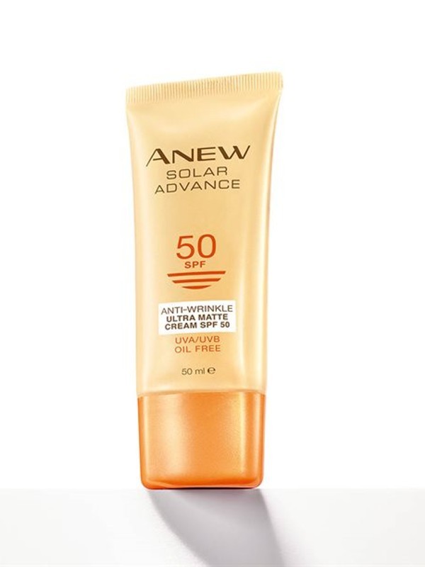 Anew Solar mattító fényvédő SPF50 AVON 2999 Ft/50 ml