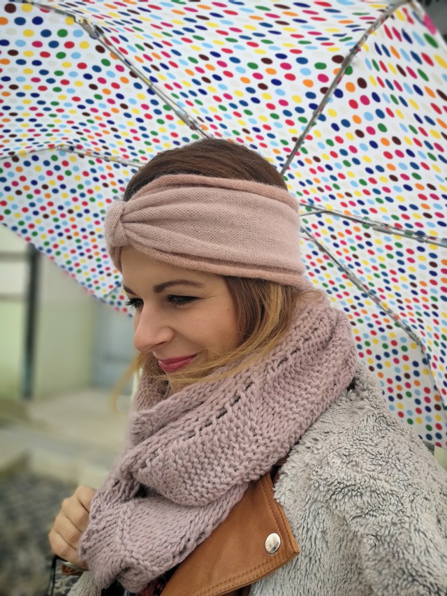 Enikő imádja az ősz színeit - a természetben és ruháin egyaránt