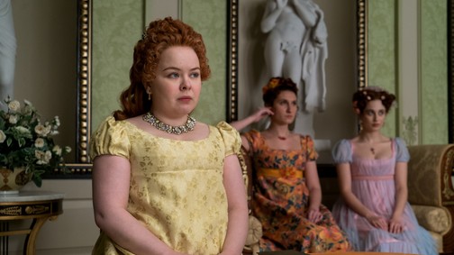 A Bridgerton szerelmespárja között a valóságban is tapintani lehet a kémiát