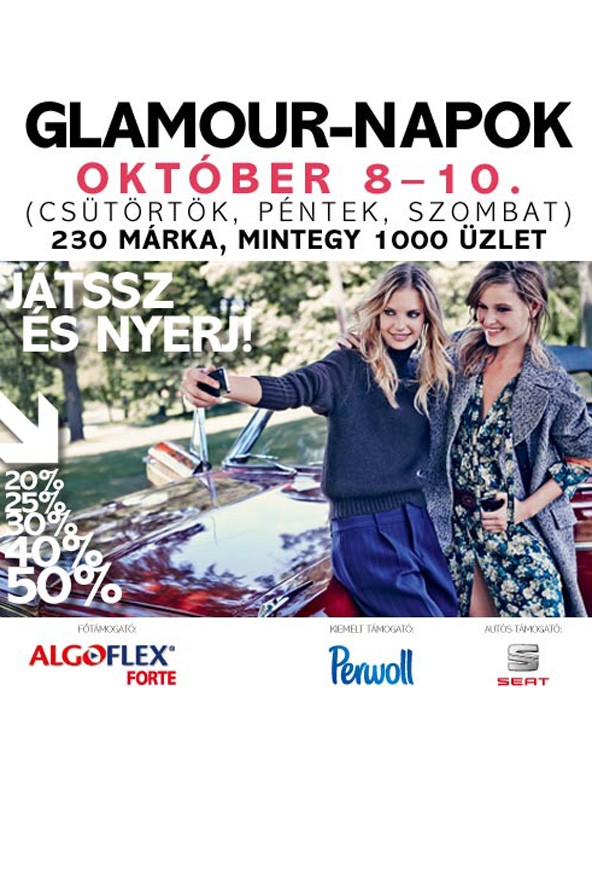 Megvannak a GLAMOUR-napok nyertesei!