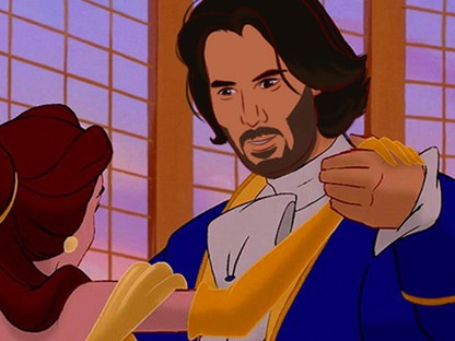 Valaki lecserélte az összes Disney herceget Keanu Reeves-re és az eredmény maga a tökély