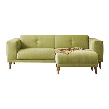 1. BONAMI - Luna zöld háromszemélyes kanapé lábtartóval - Bobochic Paris 250 799 Ft