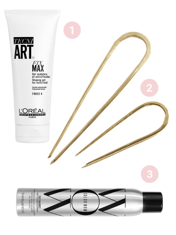 1. Tecni Art Fix Max hajformázó gél L’ORÉAL PROFESSIONNEL 7790 Ft/200 ml (38,95 Ft/1 ml) 2. 14KT Gold Plated hajtű két méretben THE MAMA KIN X RADVAN SIMON 17 900 Ft - 22 900 Ft 3. Cult Favorite Firm + Flexible hajspray COLOR WOW 10 900 Ft/295 ml (36,94 Ft/1ml )