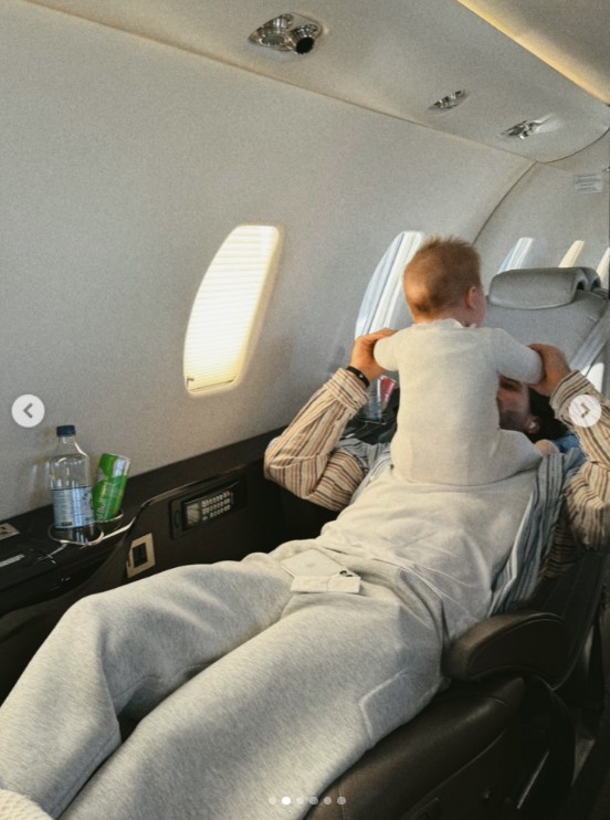 Szoboszlai Dominik közös fotót osztott meg a kislányával