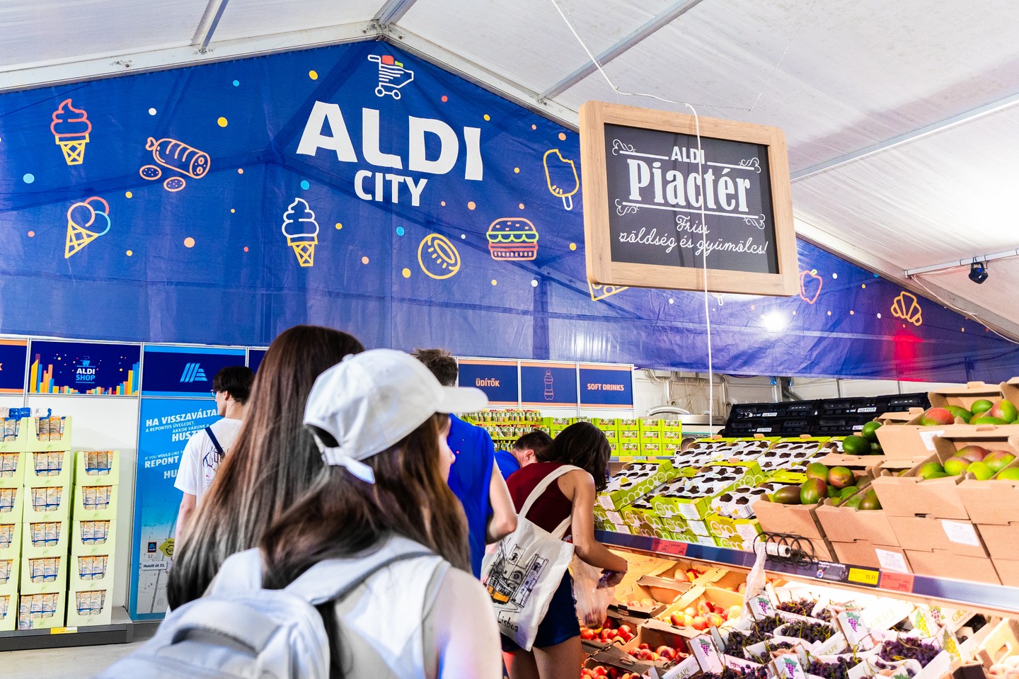 Az ALDI-ban olcsón beszerezheted az ennivalót a Szigeten is