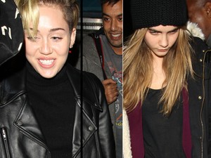 Miley Cyrus és Cara Delevingne Amszterdamban együtt füveztek?