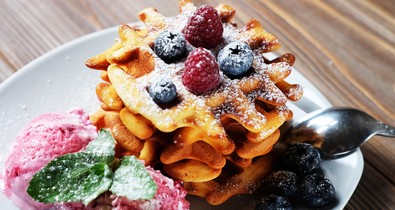 Napi recept: ez a belga gofri fagyival az igazi