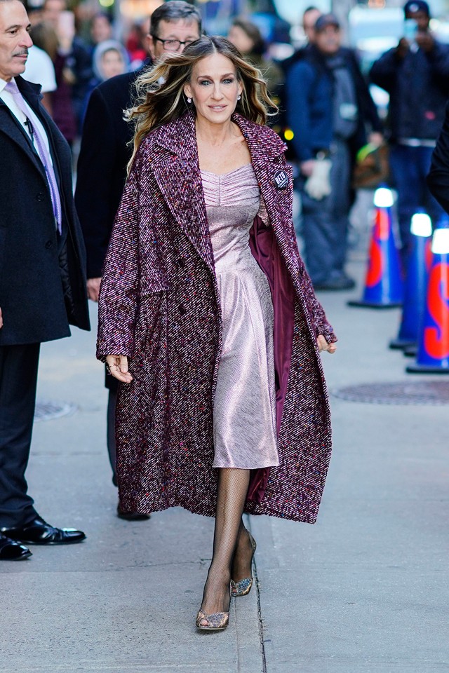 Sarah Jessica Parker Late Show