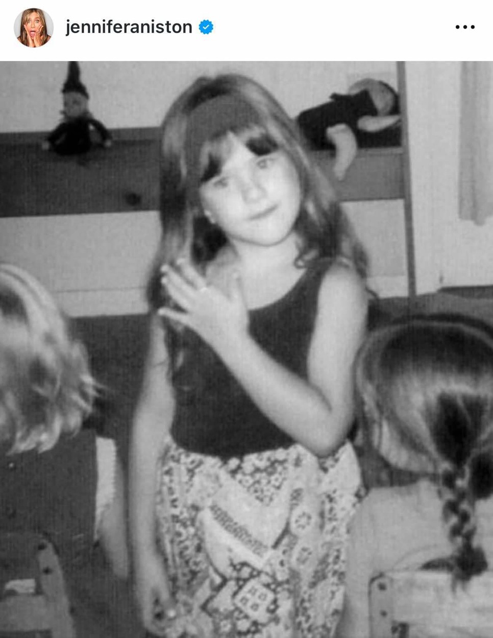 Jennifer Aniston kislánykori fotóját képtelenség nem imádni
