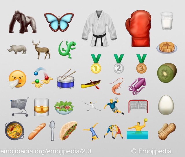 emoji, emojik, új emoji, unicode 9, emojipedia, bacon, ikon, képecske, hangulatjel
