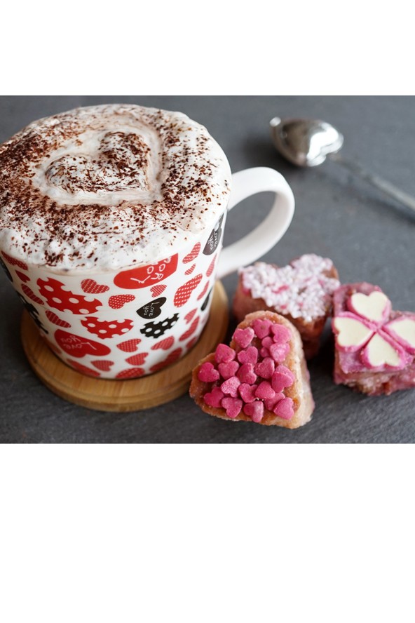 Forró csoki, házi kókusztejszínhabbal