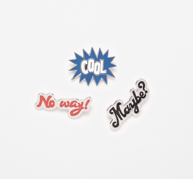 Kitűző ZARA 4995 Ft/3 db