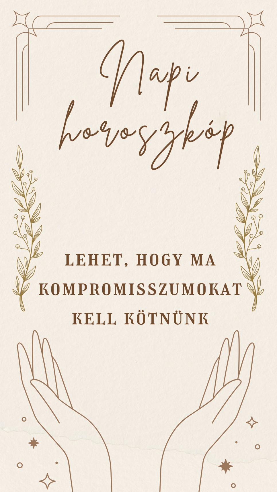 Napi horoszkóp: ez vár ránk a mai napon