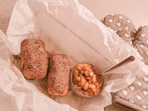 Almás chimichanga, ahogy Nagy Szofi szereti!