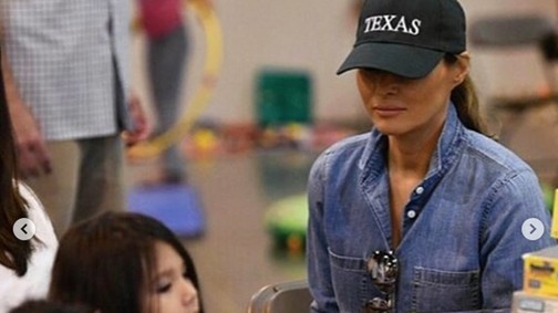 Melania Trump ismét kihúzta a gyufát az öltözködésével