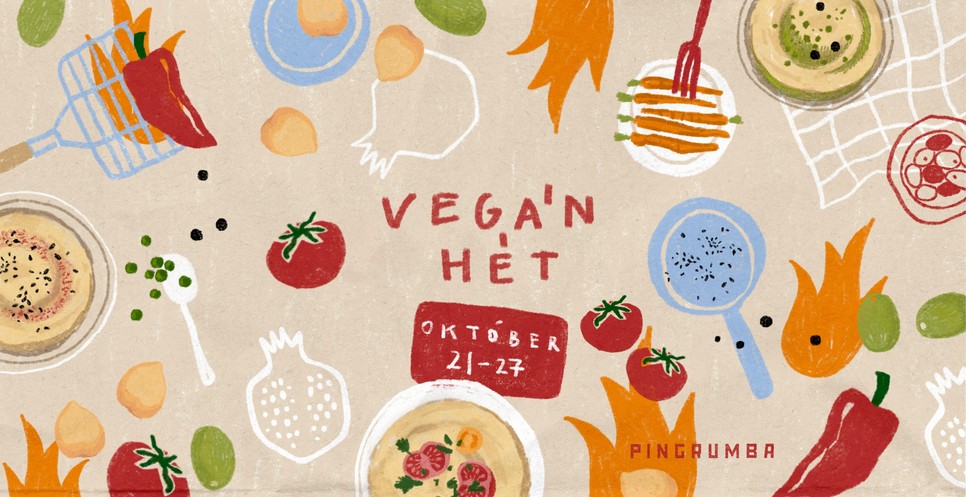 Kóstold meg a vinom, vegán ételeket a vegán héten a Pingrumbában!