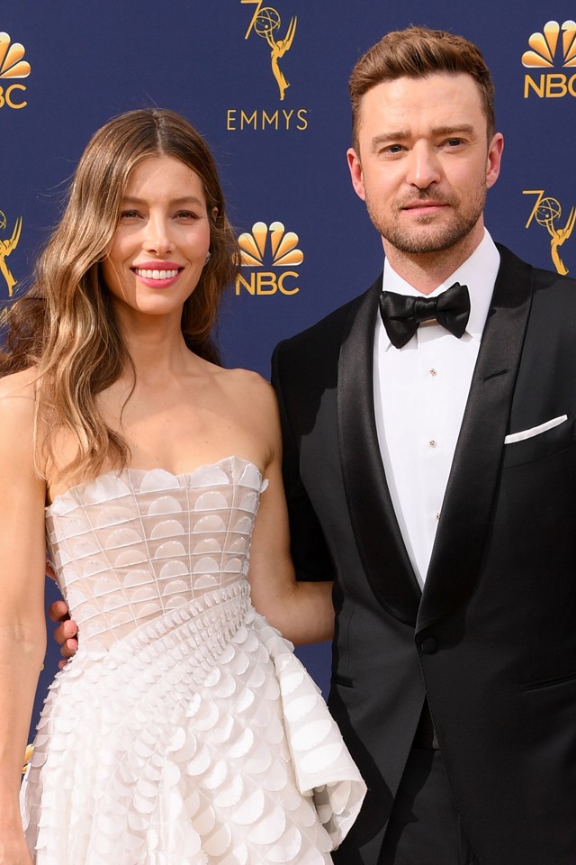 Jessica Biel és Justin Timberlake úgy érkeztek az Emmy gálára, mintha ez lett volna a második esküvőjük