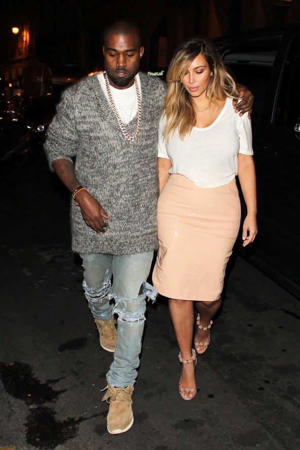 Most már szerelmüket egybekötve lépked tovább Kanye West és Kim Kardashian az élet rögös útján