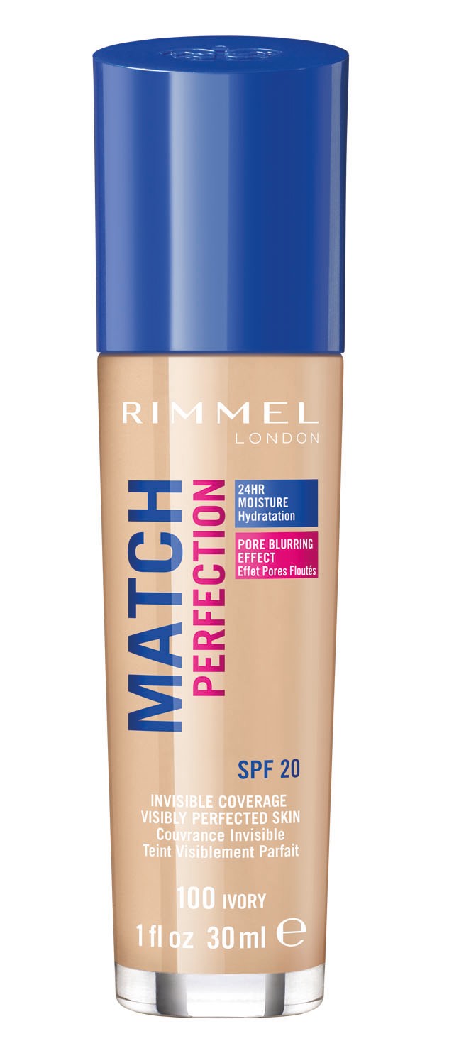 Match Perfection alapozó SPF 20 RIMMEL 2699 Ft/30 mlGLAMOUR-kuponnal 50% kedvezménnyel: 1349 Ft