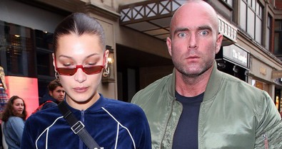 Azonnal internetes sztár lett Bella Hadid folyton aggódó testőréből