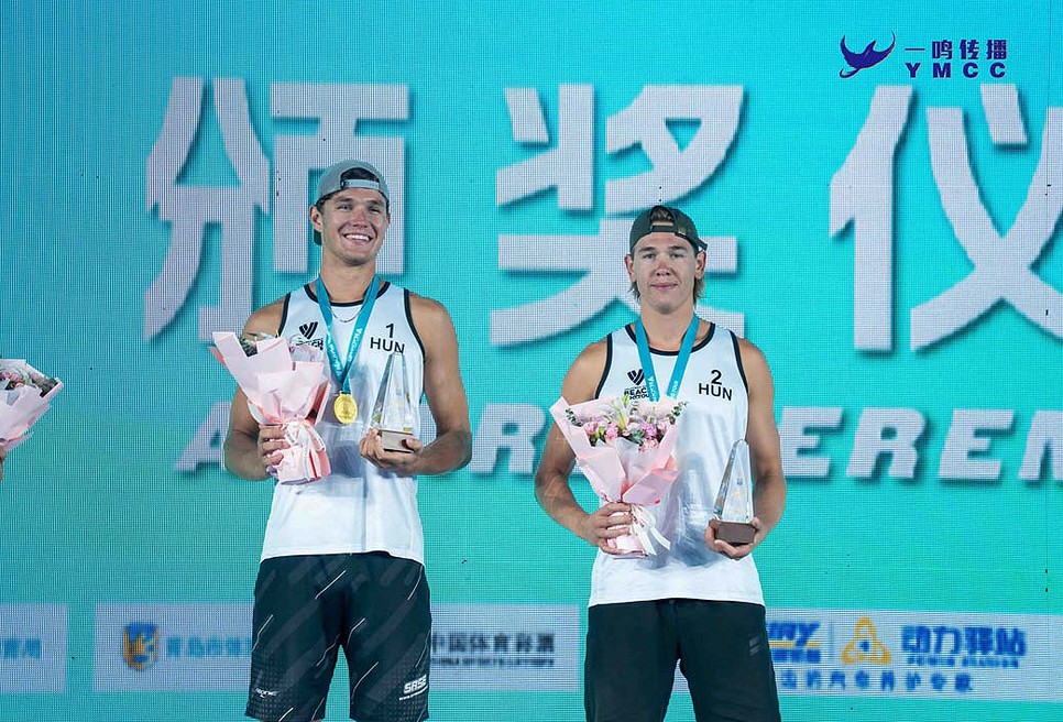 Stréli Bence a strandröplabdázás legtehetségesebb magyar versenyzője, aki előtt páratlan jövő állhat